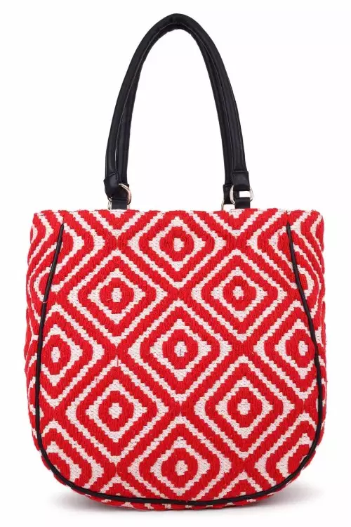 Beaded Elegance Tote Bag