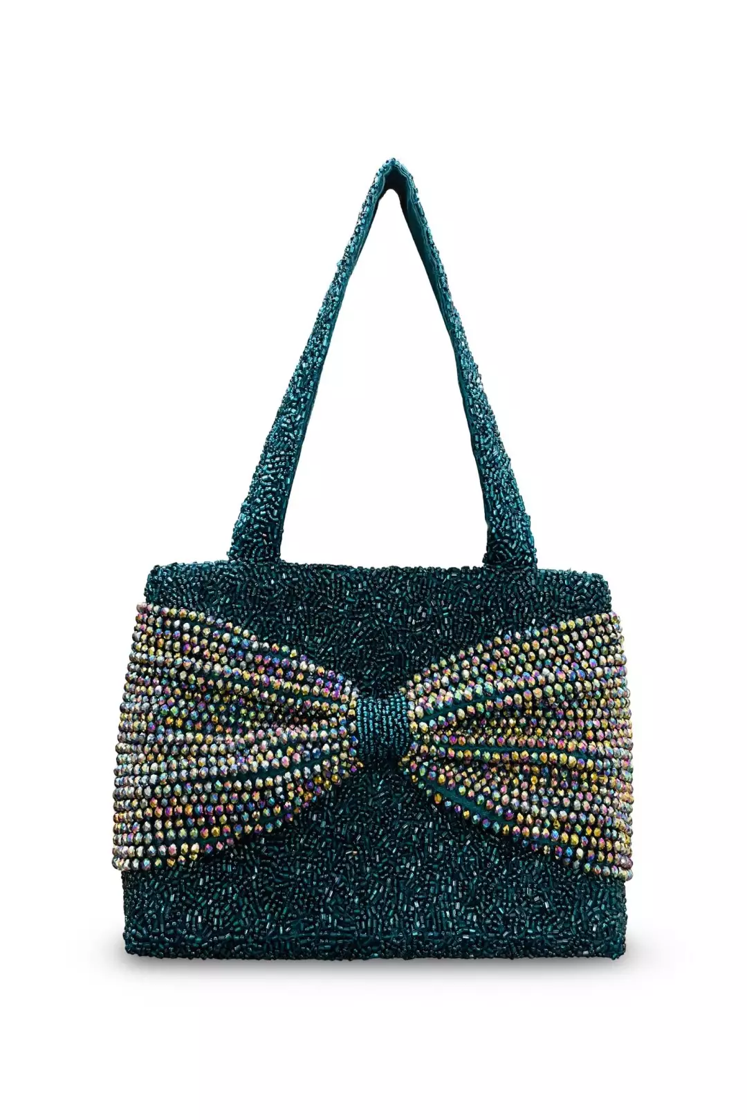 CRYSTAL BOW CLUTCH